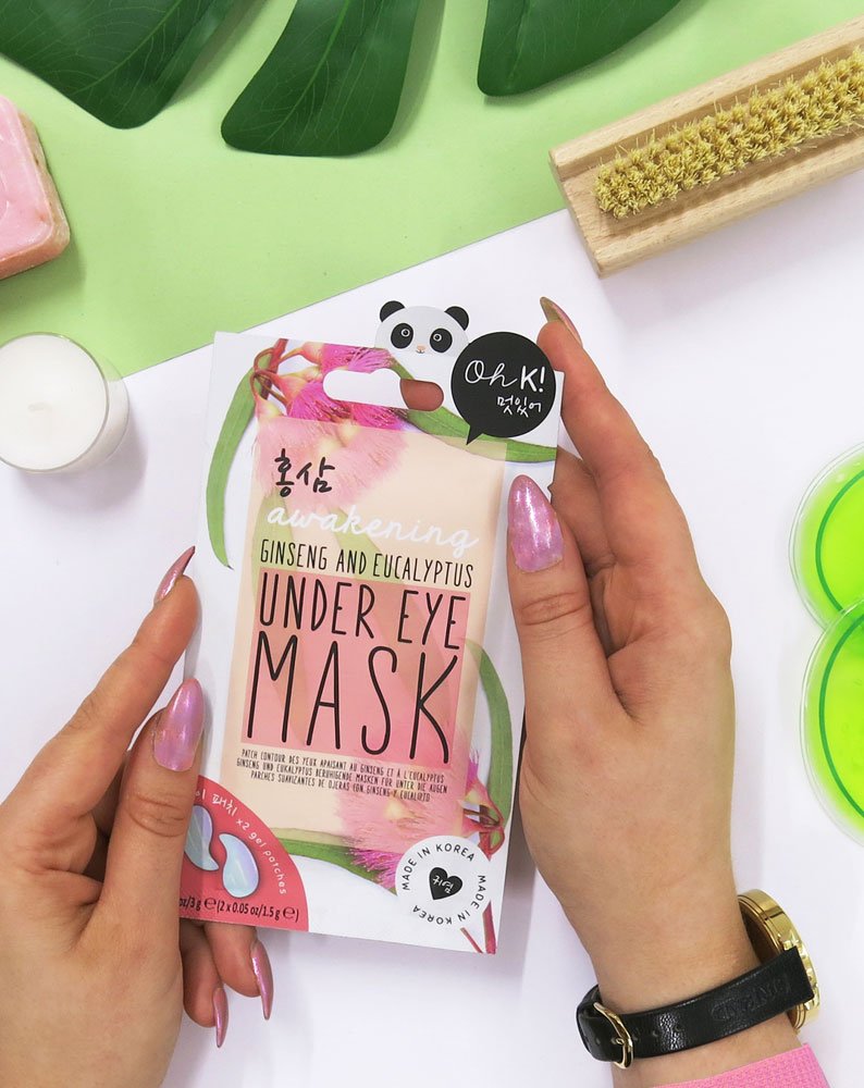 MASCARA OJOS GINSENG & EUCALYPTUS-OHK!