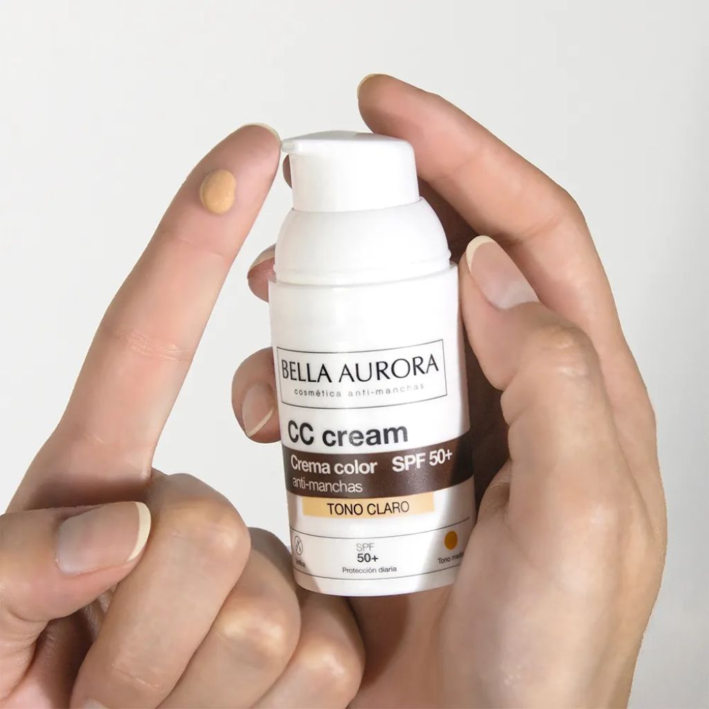 CREMA PROTECTOR CON COLOR TONO CLARO SPF50-<span>BELLA AURORA</span>