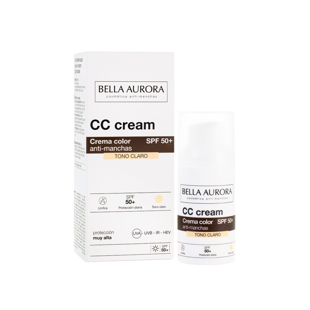 CREMA PROTECTOR CON COLOR TONO CLARO SPF50-<span>BELLA AURORA</span>