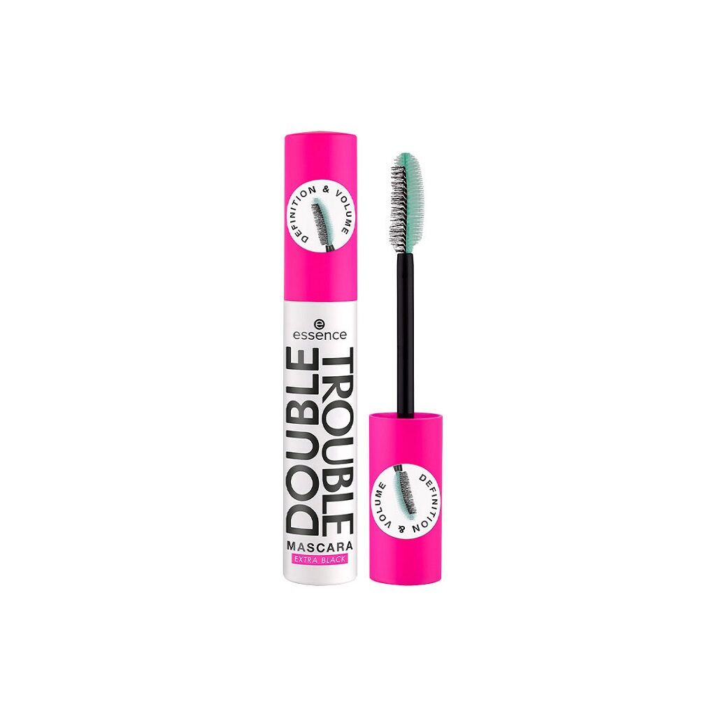 MASCARA DOUBLE TROUBLE EXTRA NEGRO –<span>ESSENCE</span>