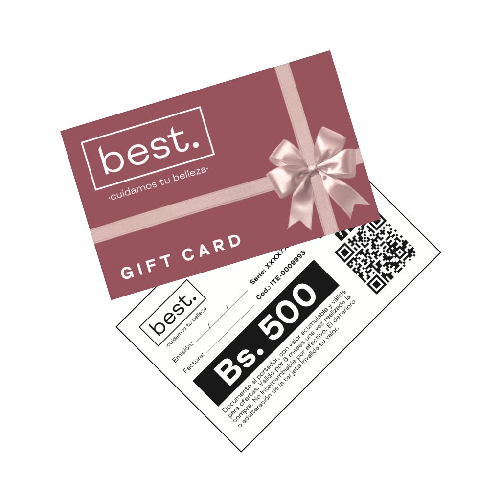 GIFT CARD FISICA Bs. 500