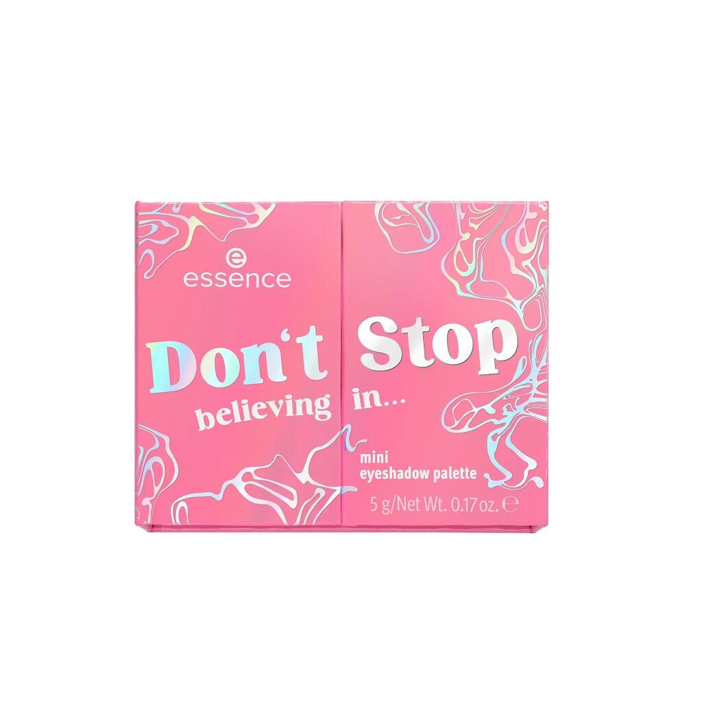 MINIPALETA DE SOMBRAS DE OJOS DON’T STOP BELIEVING IN –<span>ESSENCE</span>