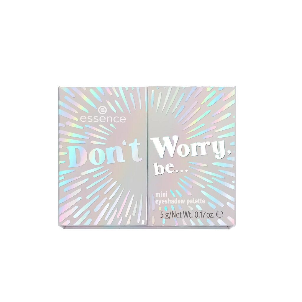 MINIPALETA DE SOMBRAS DE OJOS DON’T WORRY BE –<span>ESSENCE</span>