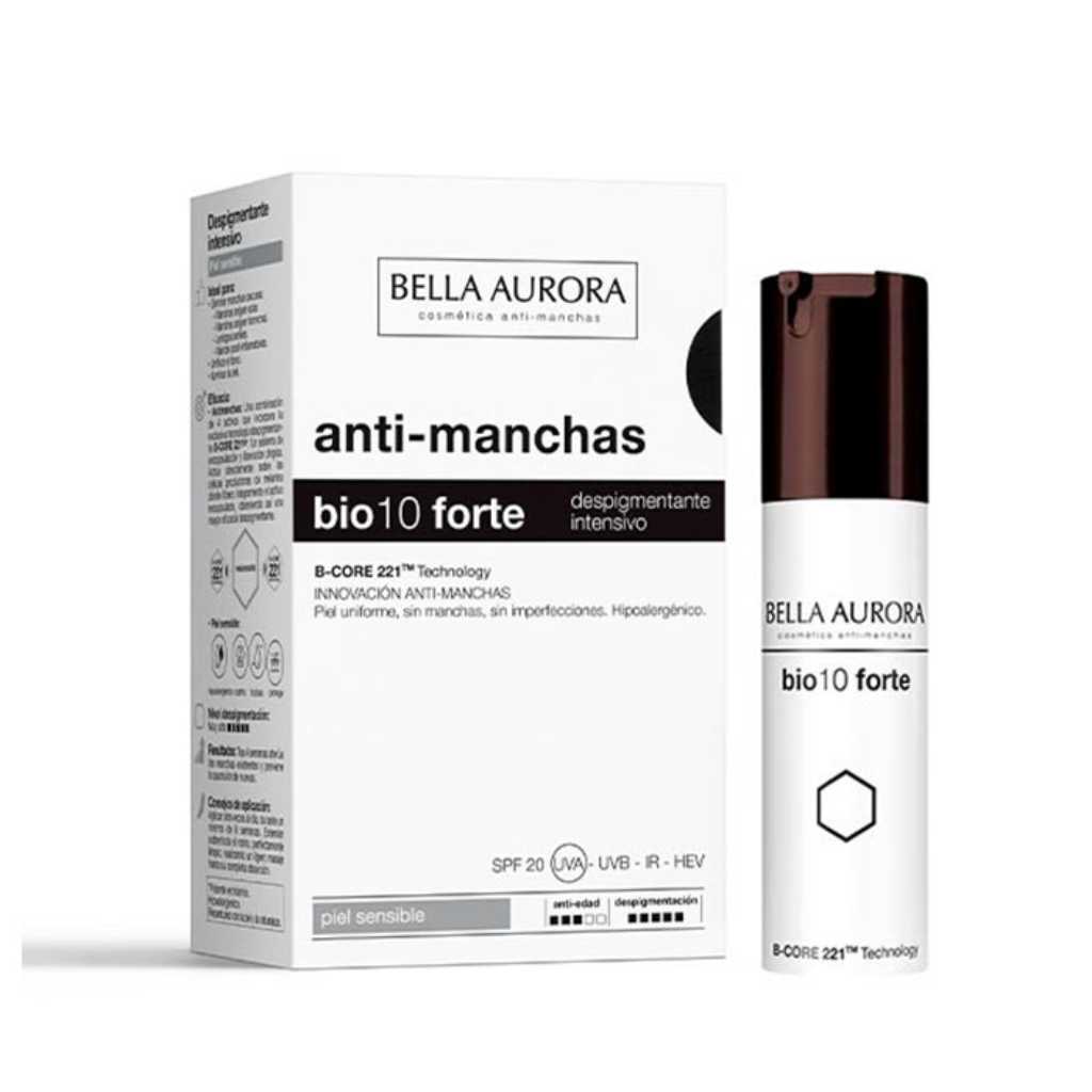 BIO10 FORTE TRATAMIENTO ANTIMANCHAS INTENSIVO  PARA PIEL SENSIBLE- <span>BELLA AURORA</span>