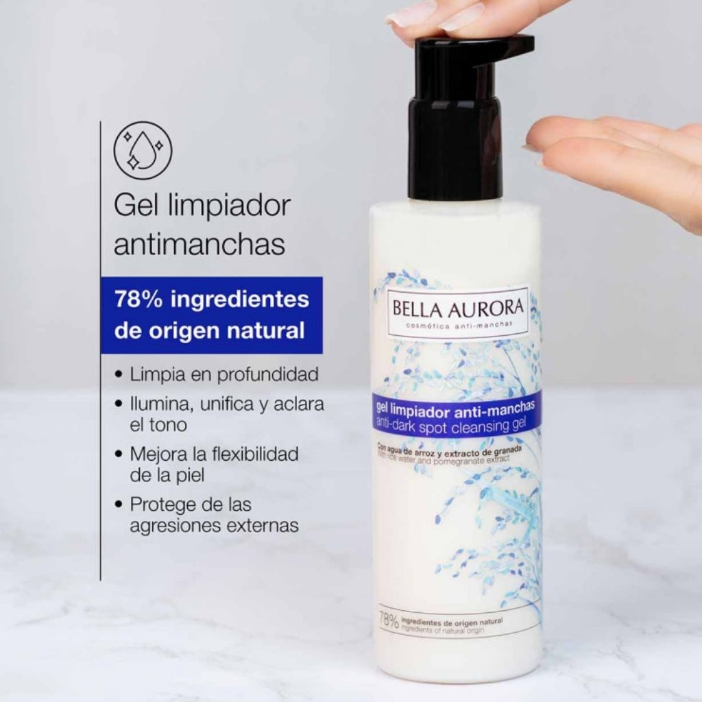 GEL LIMPIADOR ANTI MANCHAS 200ML –<span>BELLA AURORA</span>