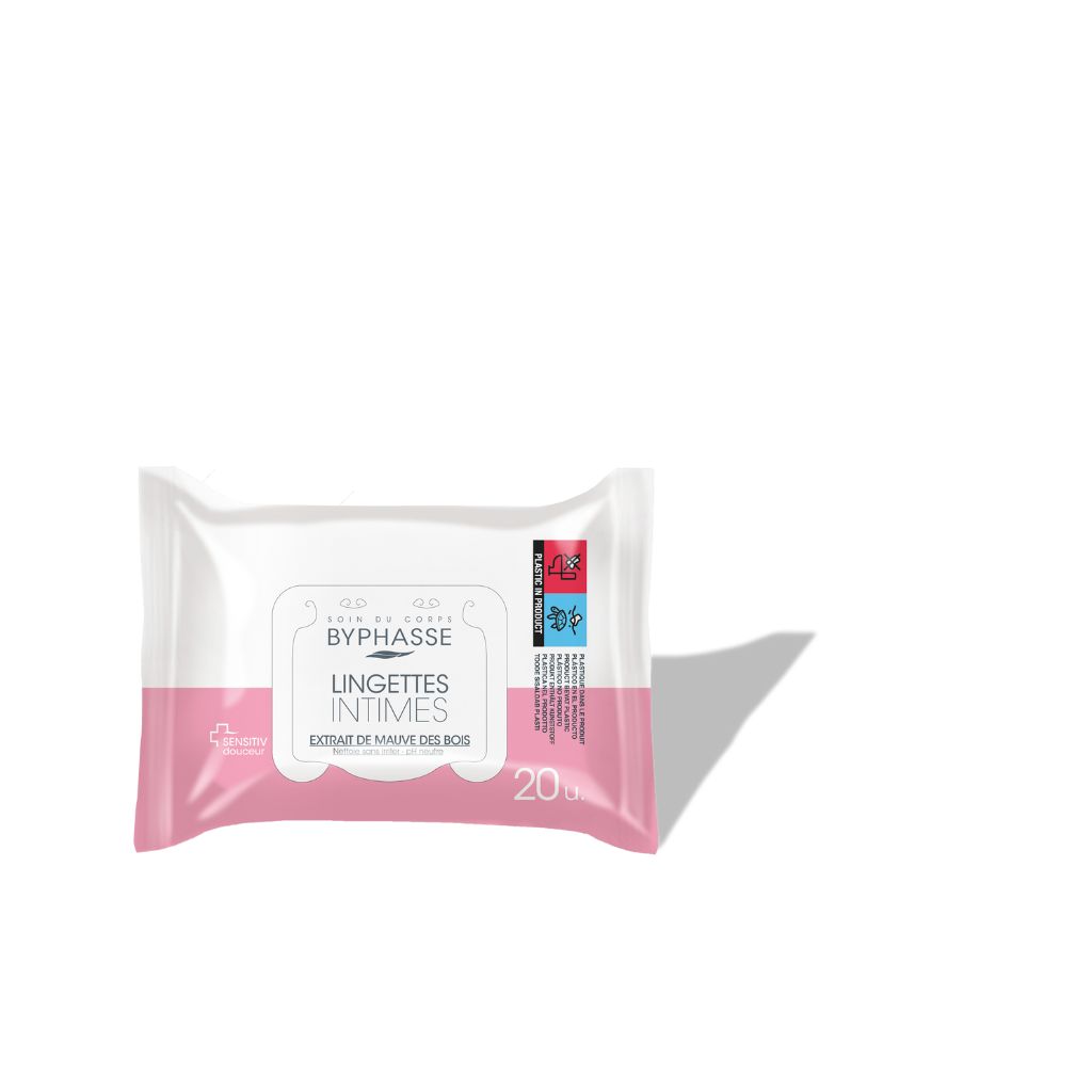 TOALLAS INTIMAS SENSITIVE DOUCEUR 20U.-BYPHASSE