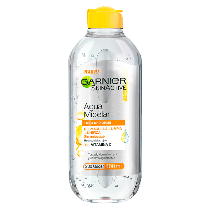 AGUA MICELAR EXPRESS ACLARA VIT C- <span>GARNIER</span>