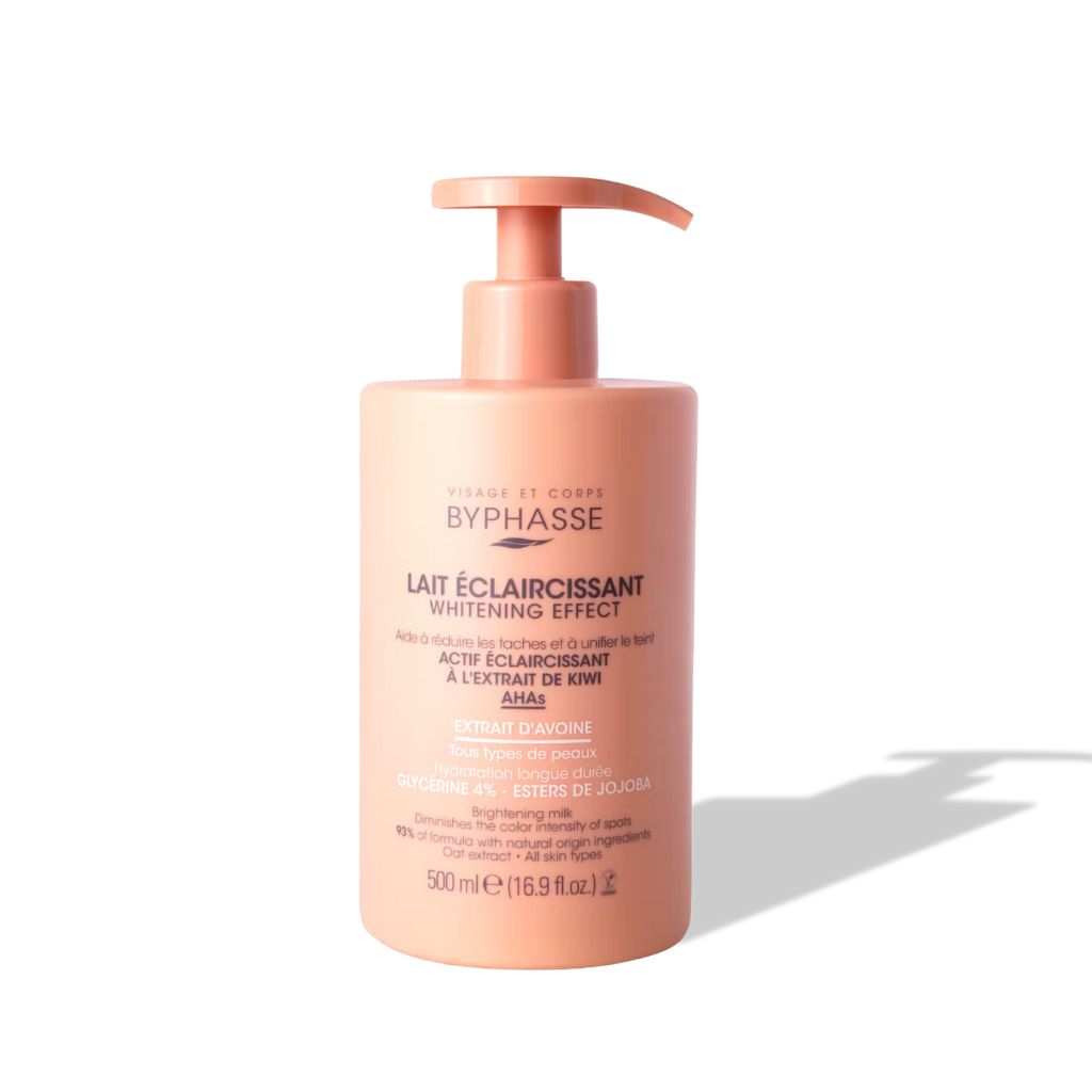 LECHE ACLARANTE WHITENING EFFECT EXTRACTO DE AVENA 500 ML-BYPHASSE