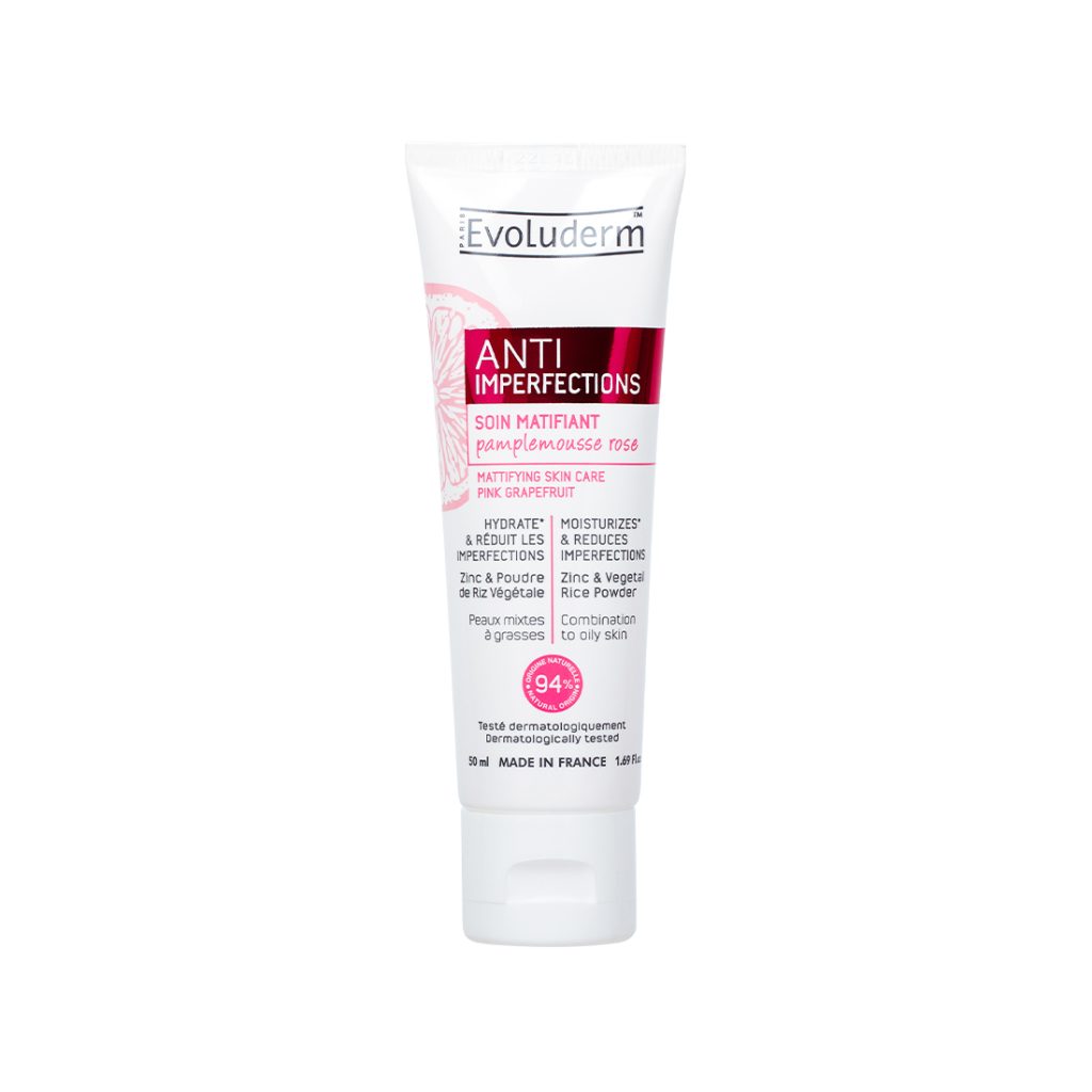 LOCION MATIFICANTE  ANTI IMPERFECCIONES 50ML-EVOLUDERM