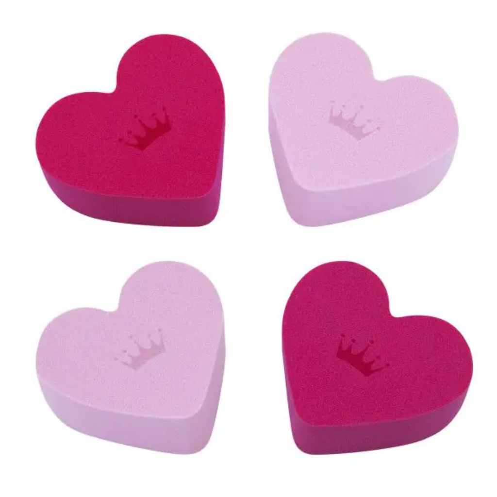 ESPONJAS FORMA DE CORAZON-PRINCESS