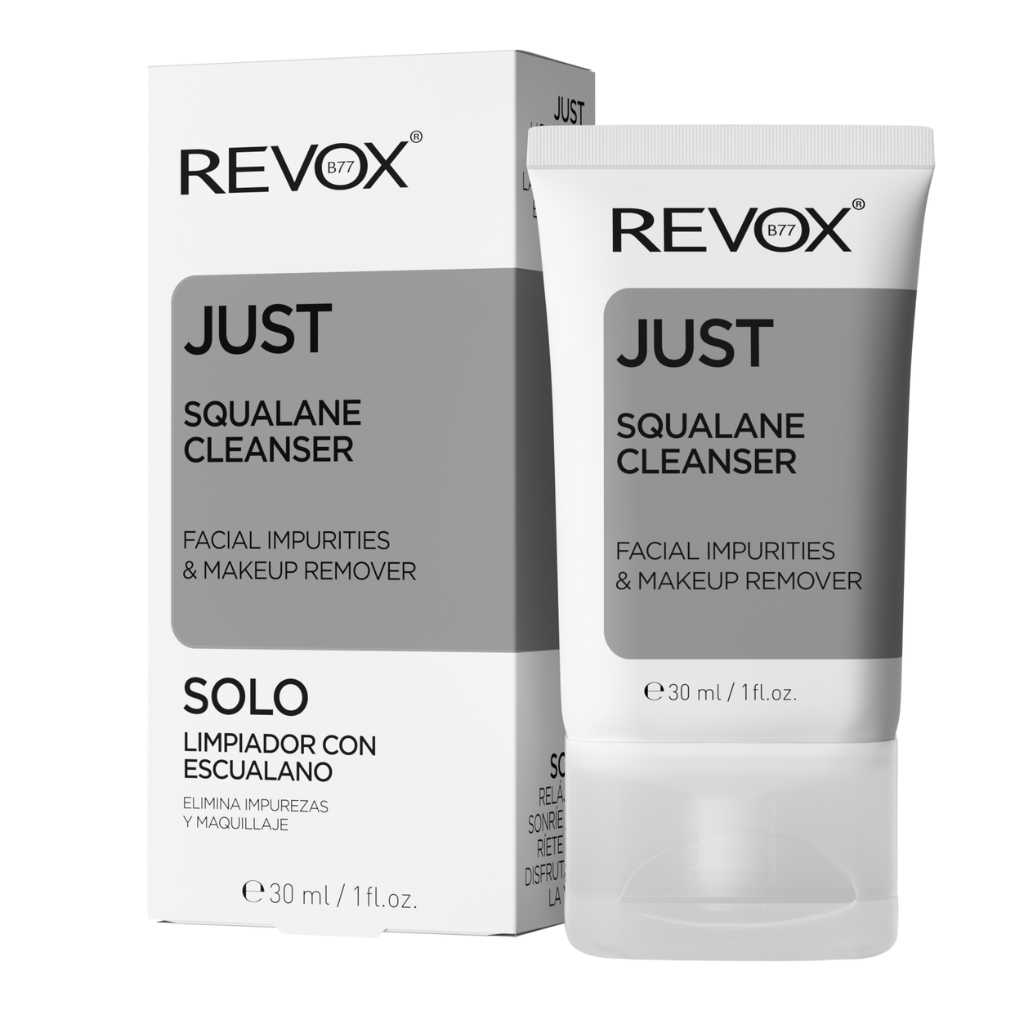 LIMPIADOR FACIAL CON ESQUALANO 30 ML -REVOX