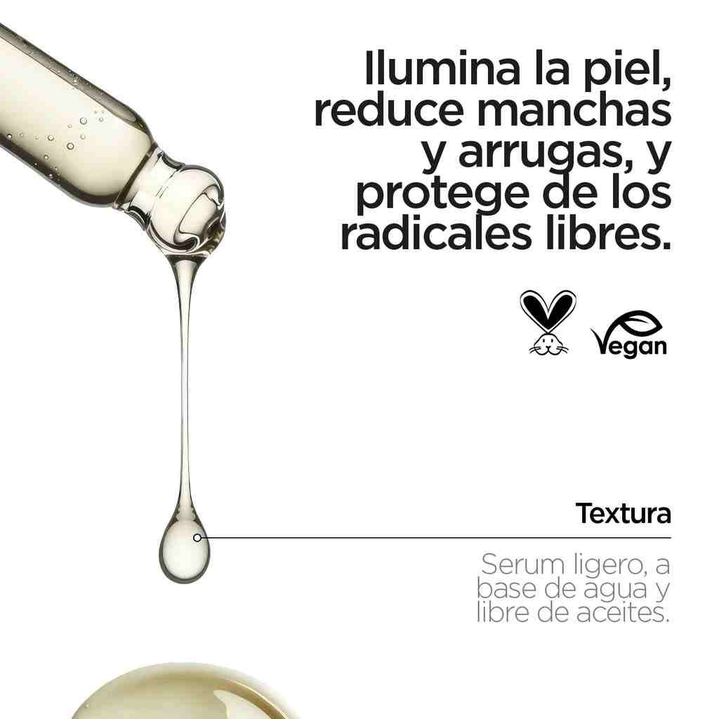 SÉRUM FACIAL ANTIOXIDANTE CON  VITAMIN C 20% DE 30 ML – REVOX