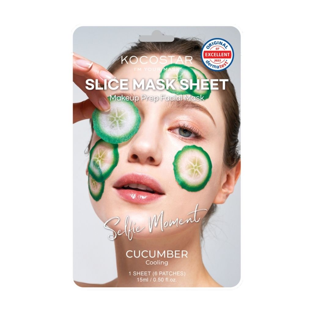 MASCARILLA SLICE MASK SHEET CUCUMBER (6 PARCHES) – KOCOSTAR