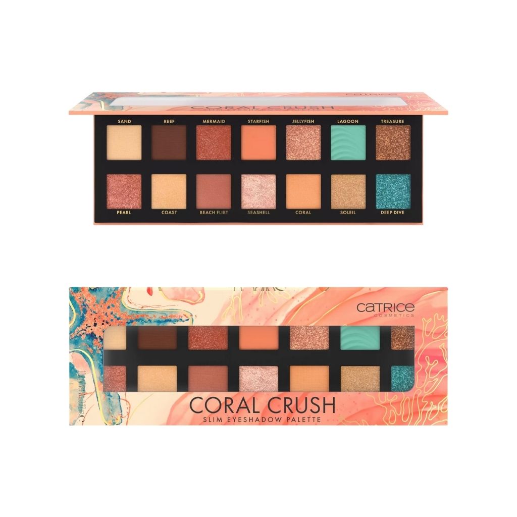 PALETA SOMBRA PALETA BLOOM SLIM 020- <span>CATRICE/span> 14 ITE 0010274 CATRICE SOMBRA PALETA CORAL SLIM 030