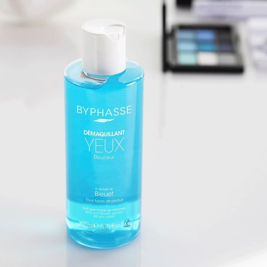 DESMAQUILLANTE OJOS DOUCEUR EXTRACTO DE ACIANO 200ML- BYPHASSE