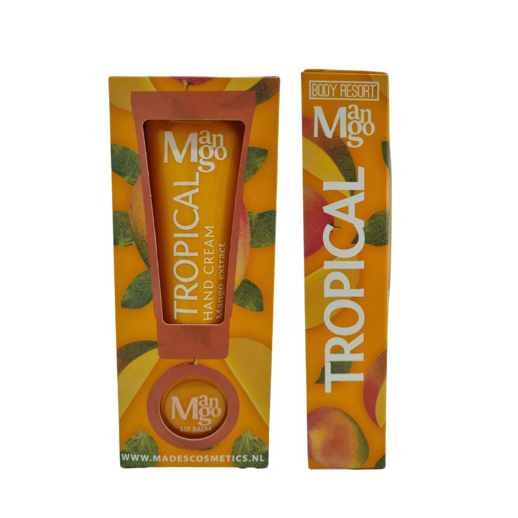 SET BALSAMO LABIAL + CREMA DE MANOS MANGO – MADES BODY RESORT
