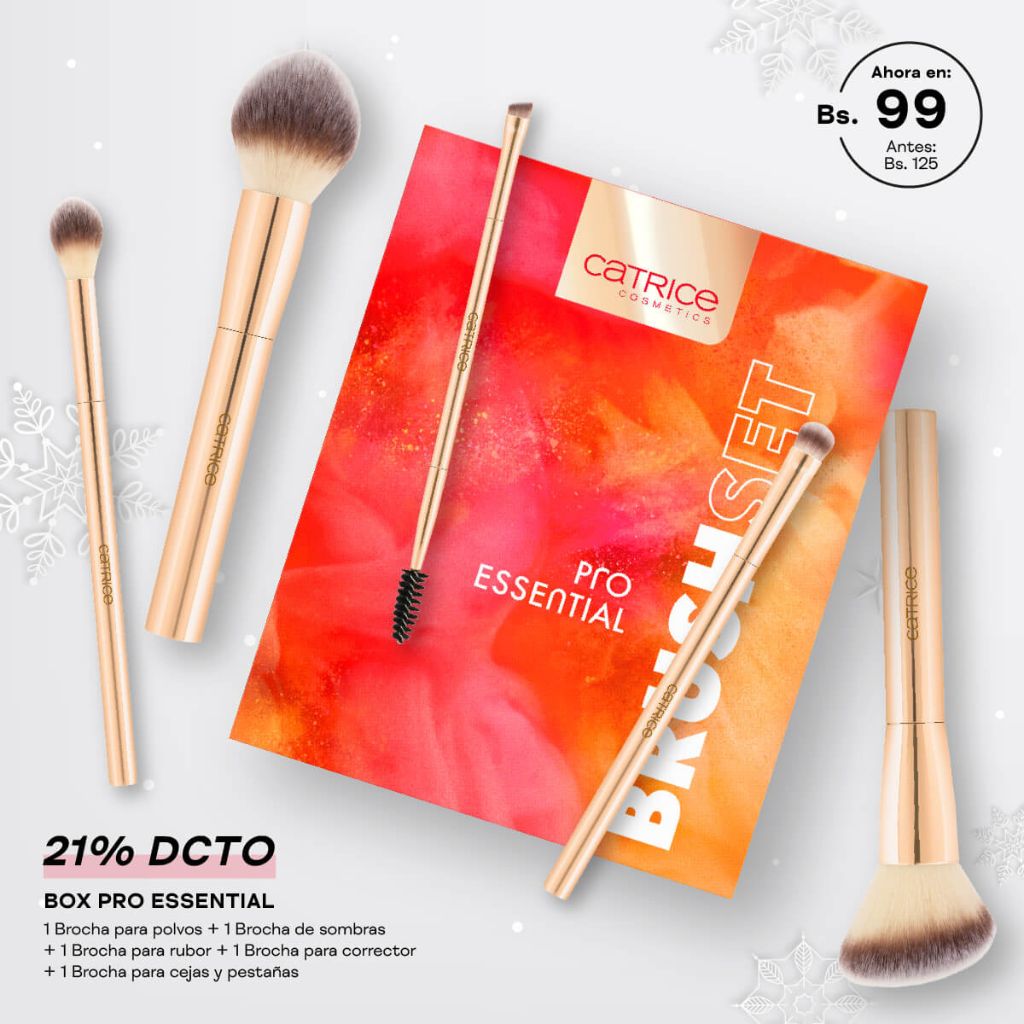 Set de brochas Pro Essential 5 ITE 0009991 1