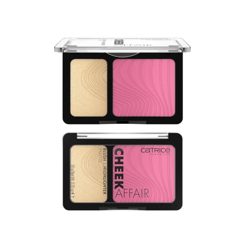 RUBOR & ILUMINADOR PALETA CHEEK AFFAIR- CATRICE