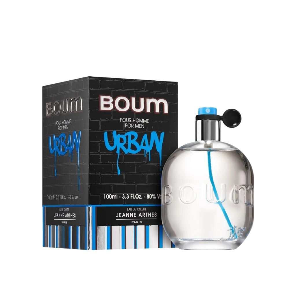 PERFUME BOUM POUR HOMME URBAN 100ML- JEANNE ARTHES