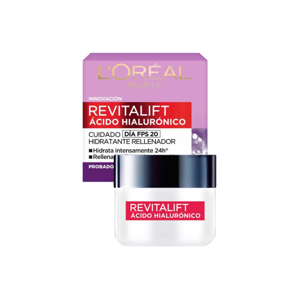 Revitalift Ácido Hialurónico Día SPF20 – L’Oreal