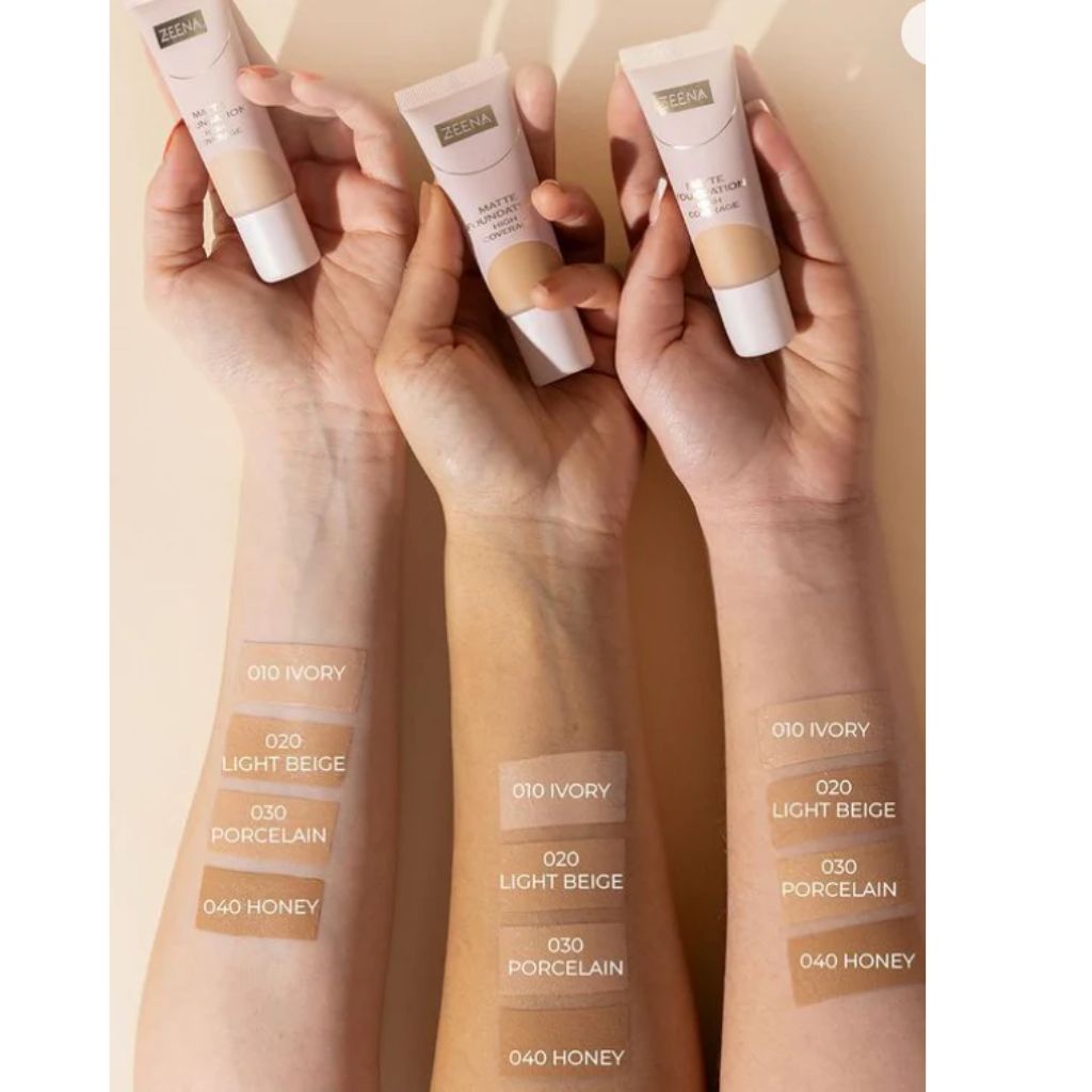 MATTE FOUNDATION HIGH COVERAGE -ZEENA