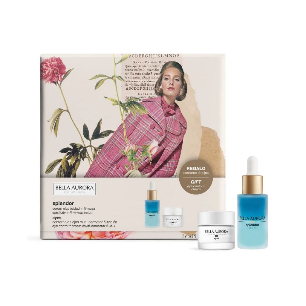 PACK SPLENDOR SERUM ELASTICIDAD + FIRMEZA + CONTORNO DE OJOS – BELLA AURORA