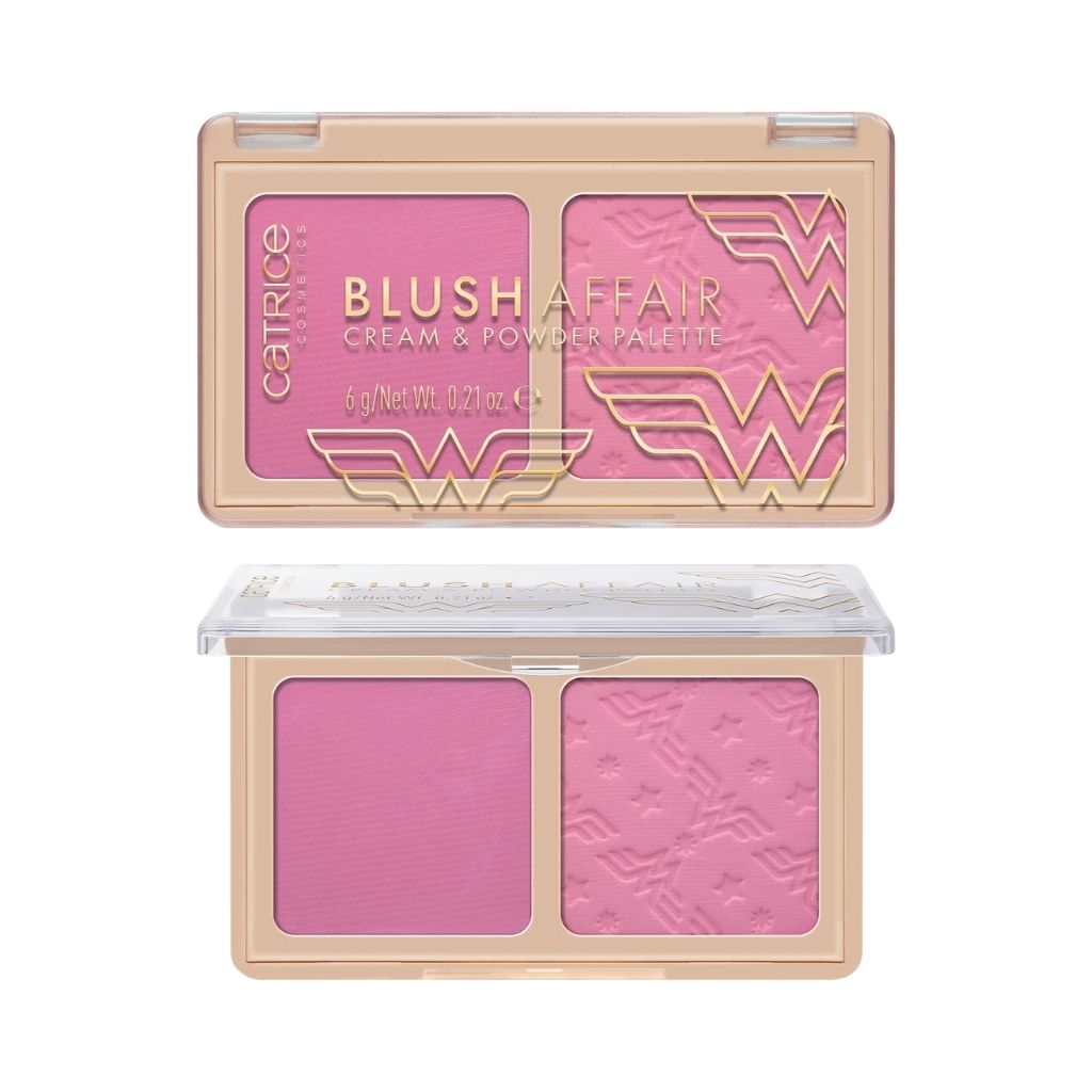 WONDER WOMAN PALETA RUBOR BLUSH AFFAIR 010 – CATRICE