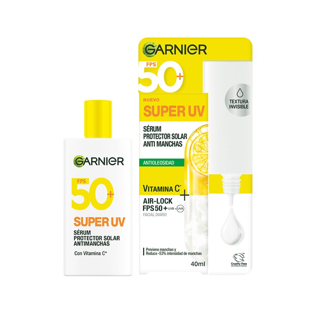 PROTECTOR SOLAR SUPER UV FLUIDO SIN COLOR – GARNIER