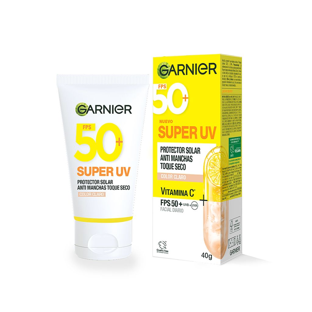PROTECTOR SOLAR SUPER UV TONO CLARO – GARNIER