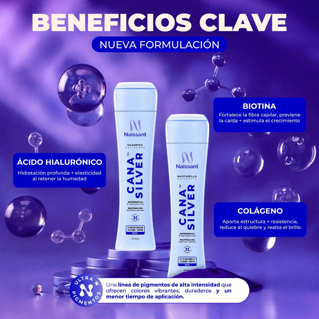 SHAMPOO MATIZANTE CANA SILVER – NAISSANT