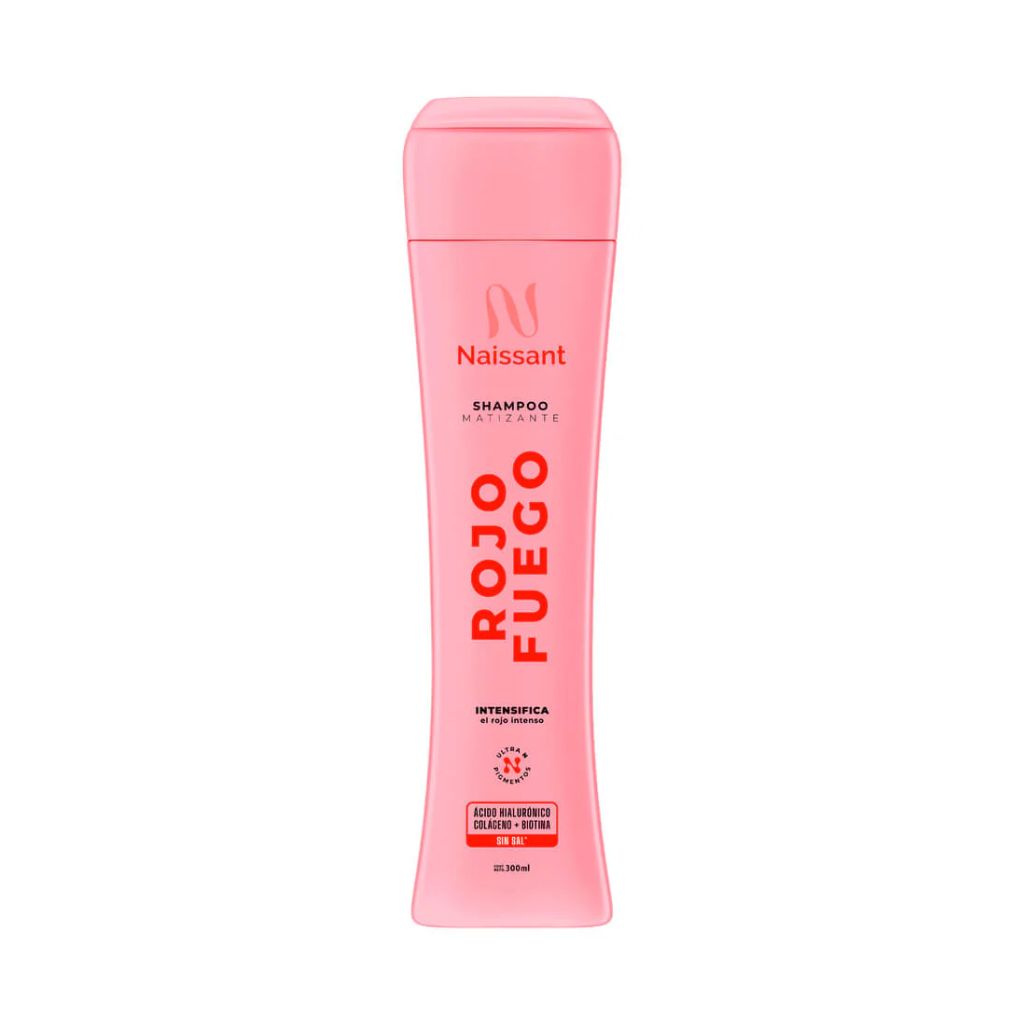 SHAMPOO MATIZANTE ROJO FUEGO – NAISSANT