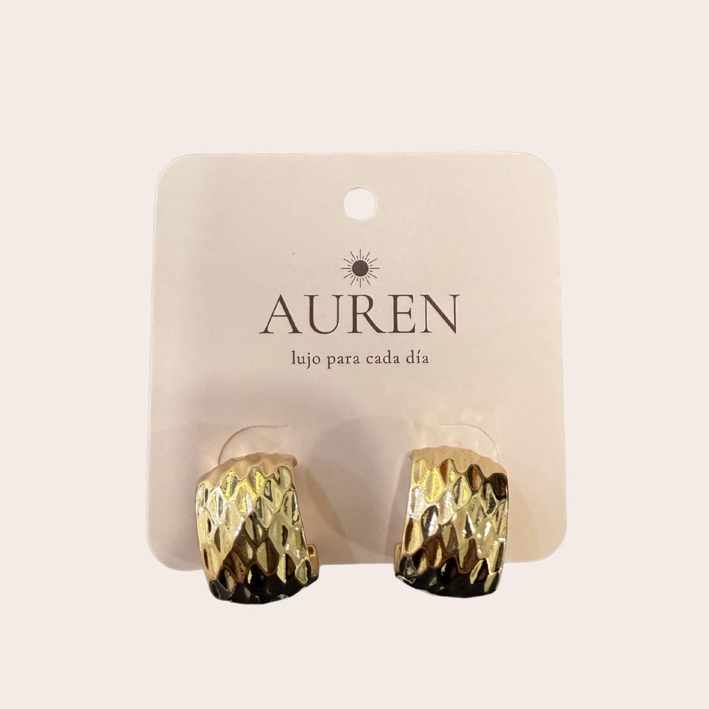ARETES DORADOS MEDIANOS – AUREN