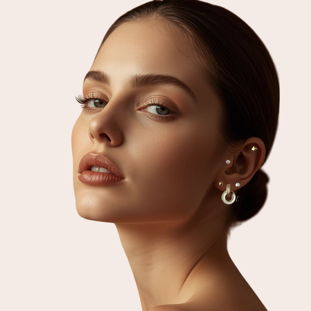 ARETES SET 5 CLIPS PEQUEÑOS – AUREN