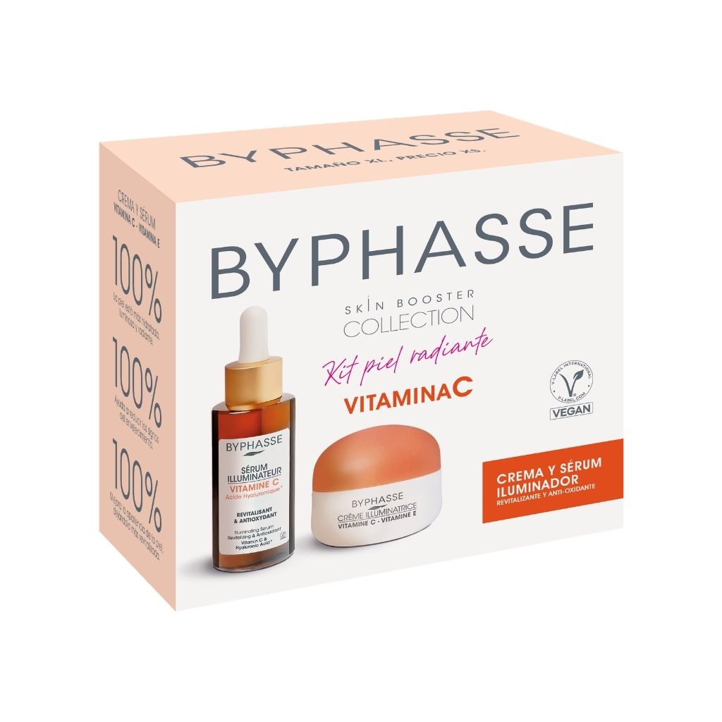 PACK IILUMINADOR VITAMINA C CREMA+SERUM – BYPHASSE