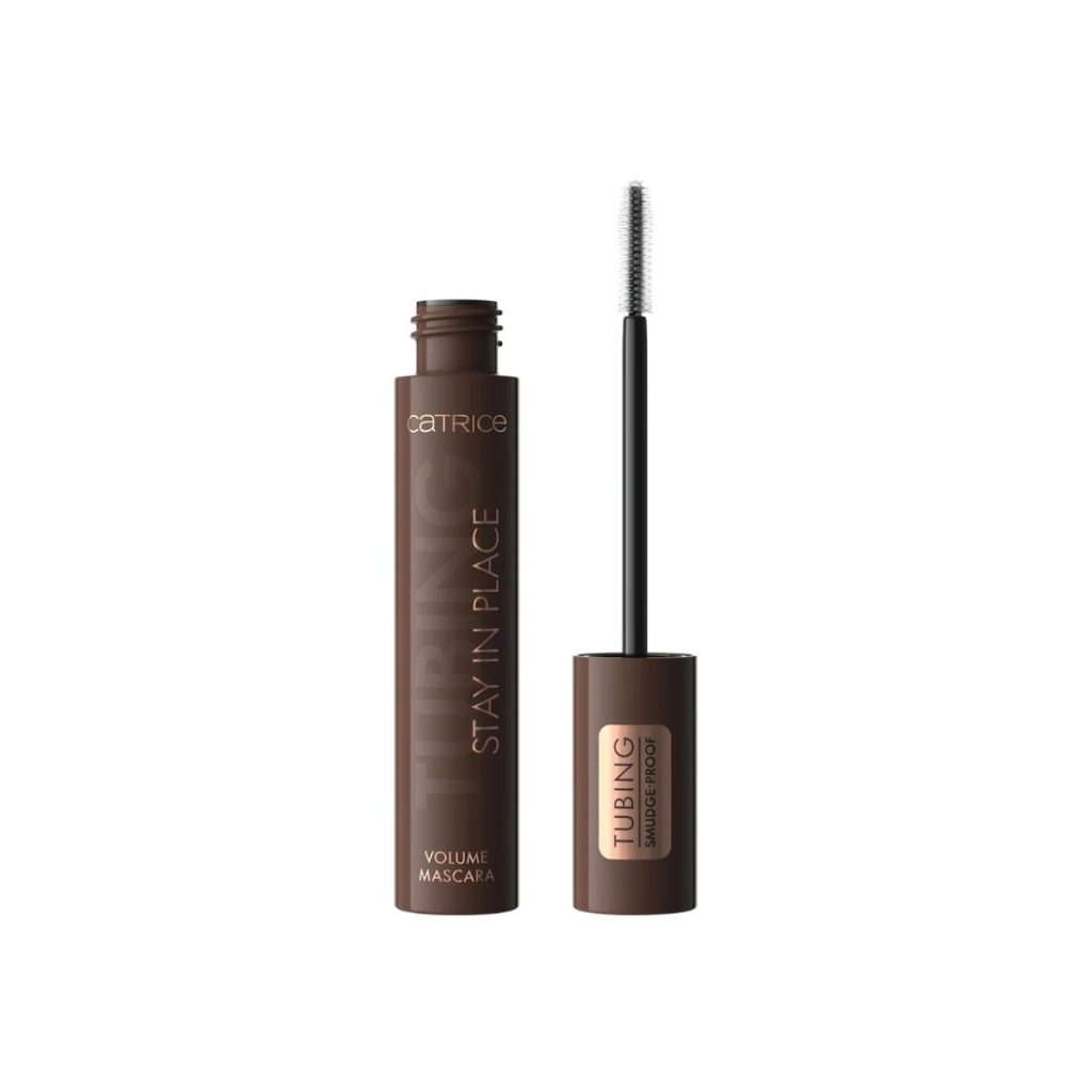 MASCARA TUBING STAY IN PLACE VOLUME 020 Panda-Proof Brown – CATRICE